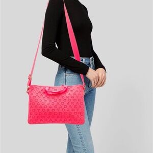 Marc Jacobs Pink Shoulder Laptop Bag